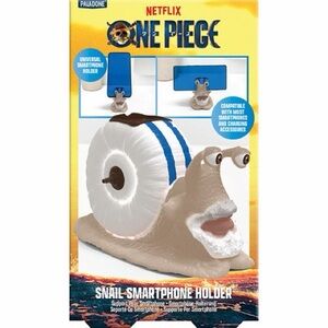 new in box one piece responder snail phone holder